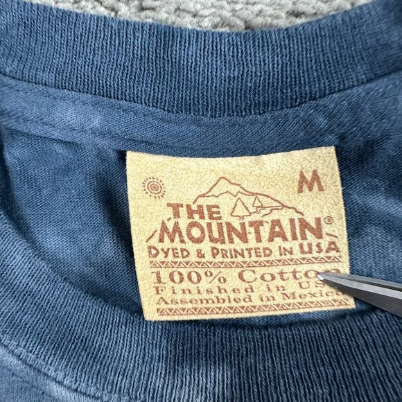 The Mountain Shirt Mens Medium Blue The Original Founding Fathers Short Sleeve - Picture 6 of 10